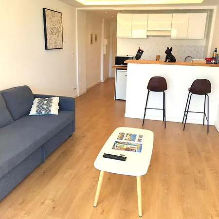 Superbe Sudio Juan Les Pins 2mins Des Plages Hypercentre أنتيب
