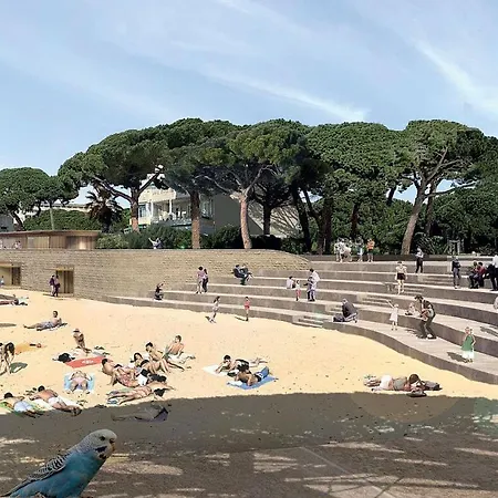 Superbe Sudio Juan Les Pins 2mins Des Plages Hypercentre شقة أنتيب