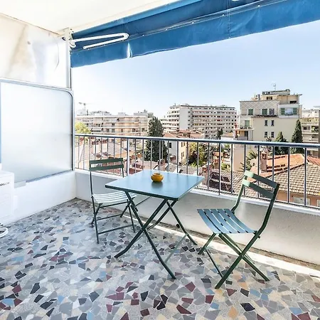 2 Persons - Clim - Hypercenter - 2mins Of - Juan Les Pins - And Sun Apartman
