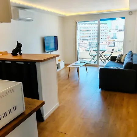 Apartman 2 Persons - Clim - Hypercenter - 2mins Of - Juan Les Pins - And Sun Antibes