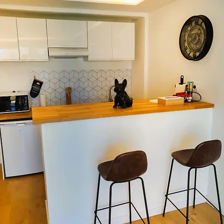 2 Persons - Clim - Hypercenter - 2mins Of - Juan Les Pins - And Sun Apartman Antibes